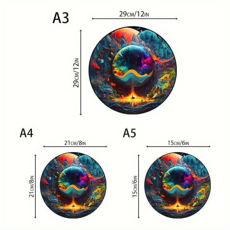 Explore Universe - Wooden Jigsaw Puzzles