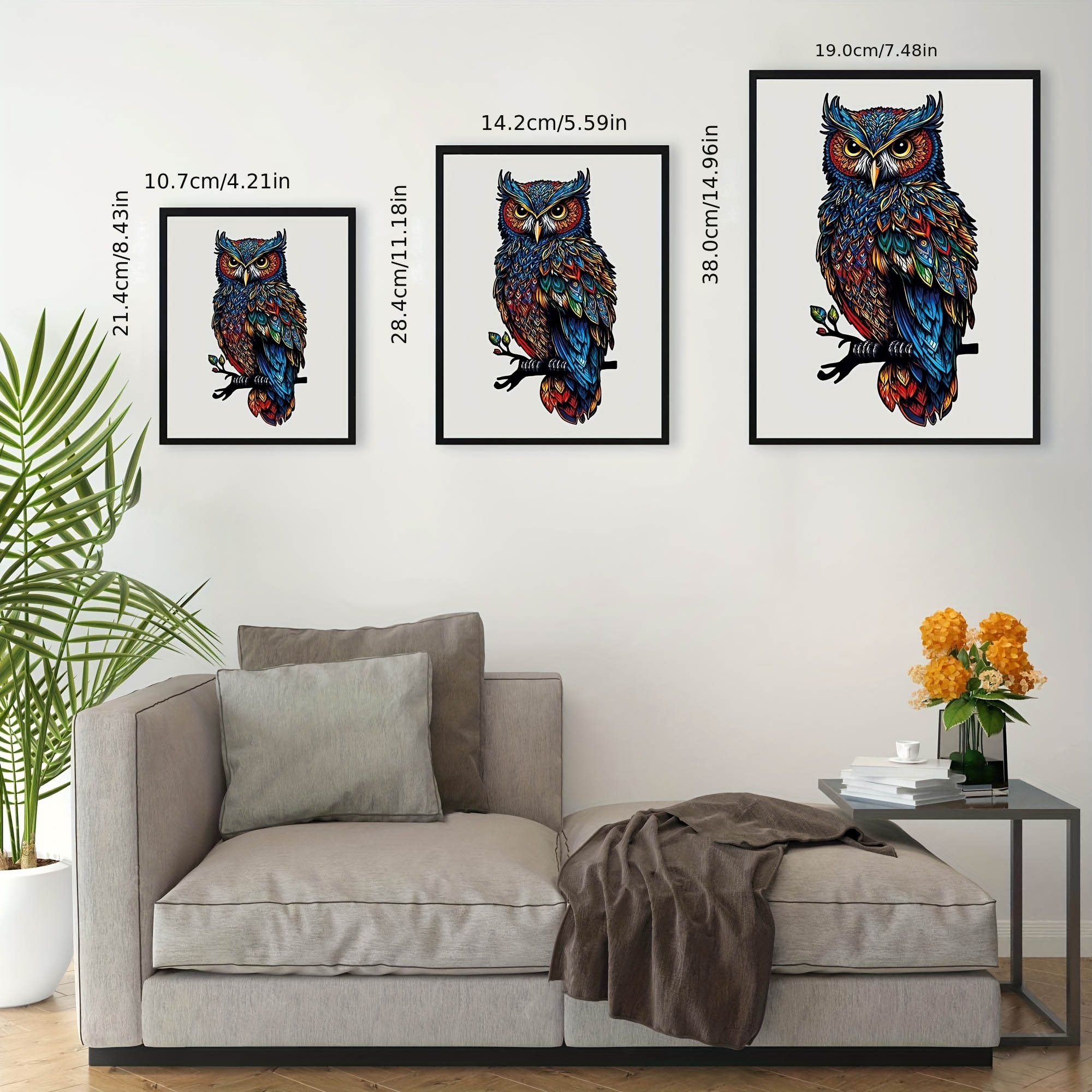 Clever Owl - Wooden Jigsaw Puzzle