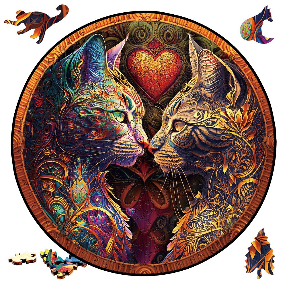 Mandala Cat - Jigsaw Puzzle