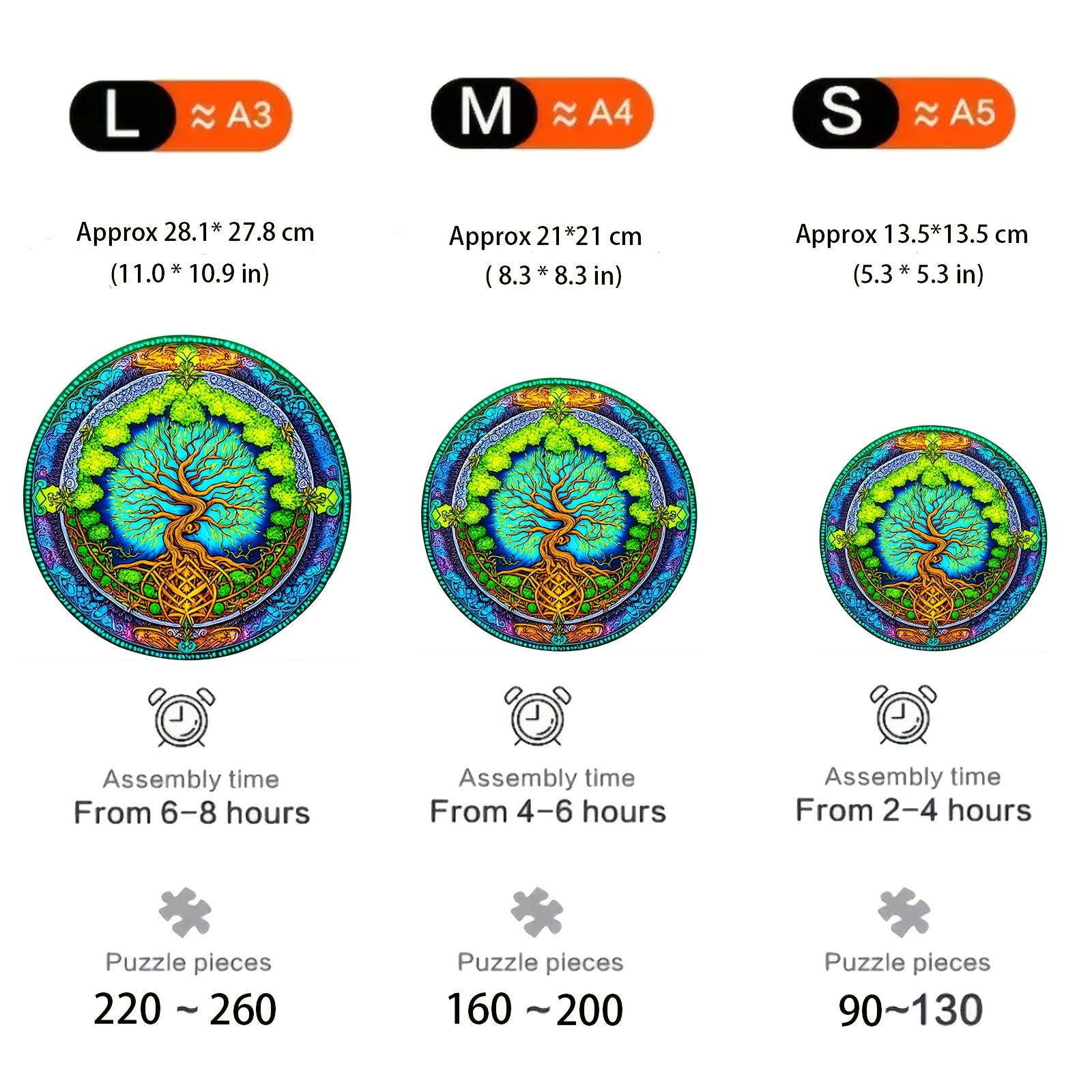 Round Tree - Jigsaw Puzzles