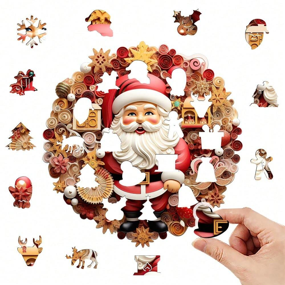 Santa Claus - Wooden Jigsaw Puzzles