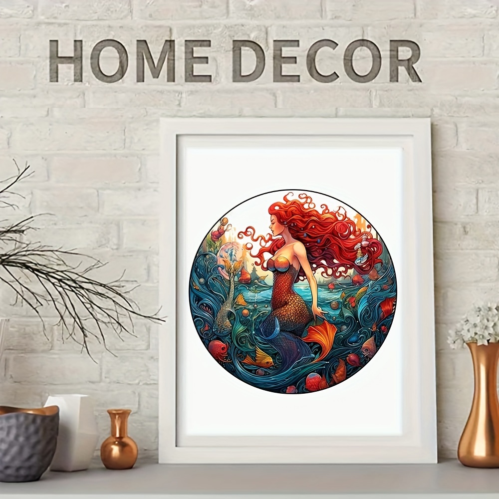 Mermaid - Wooden Jigsaw Puzzle