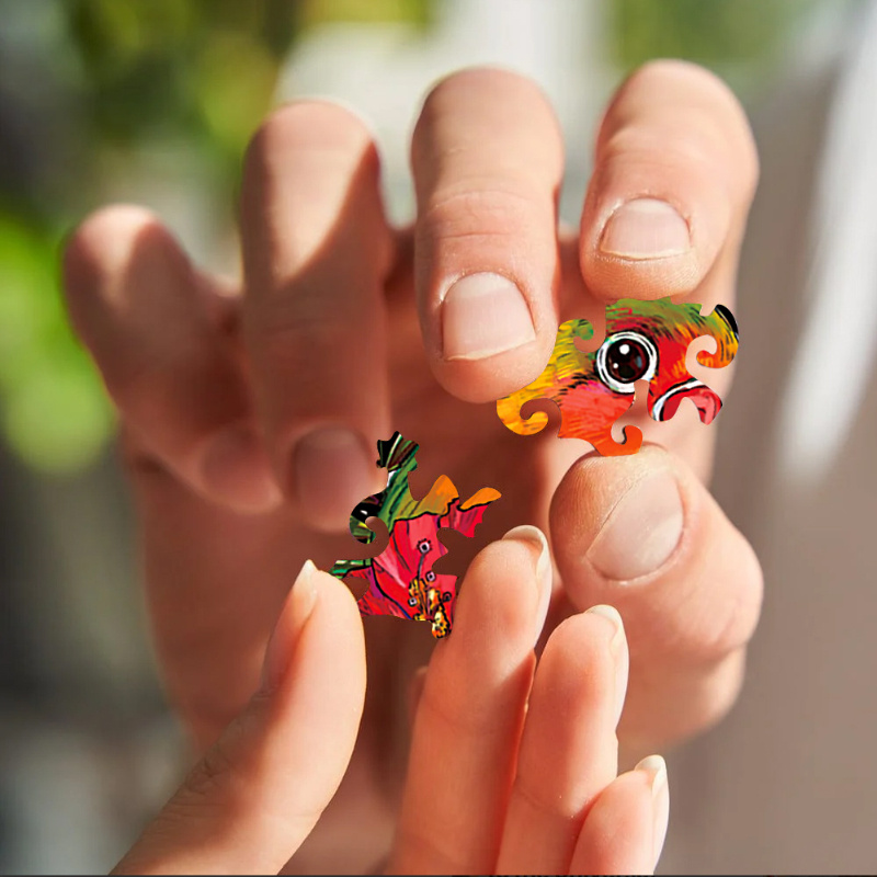 Bee Collecting Nectar - Wooden Jigsaw Puzzles