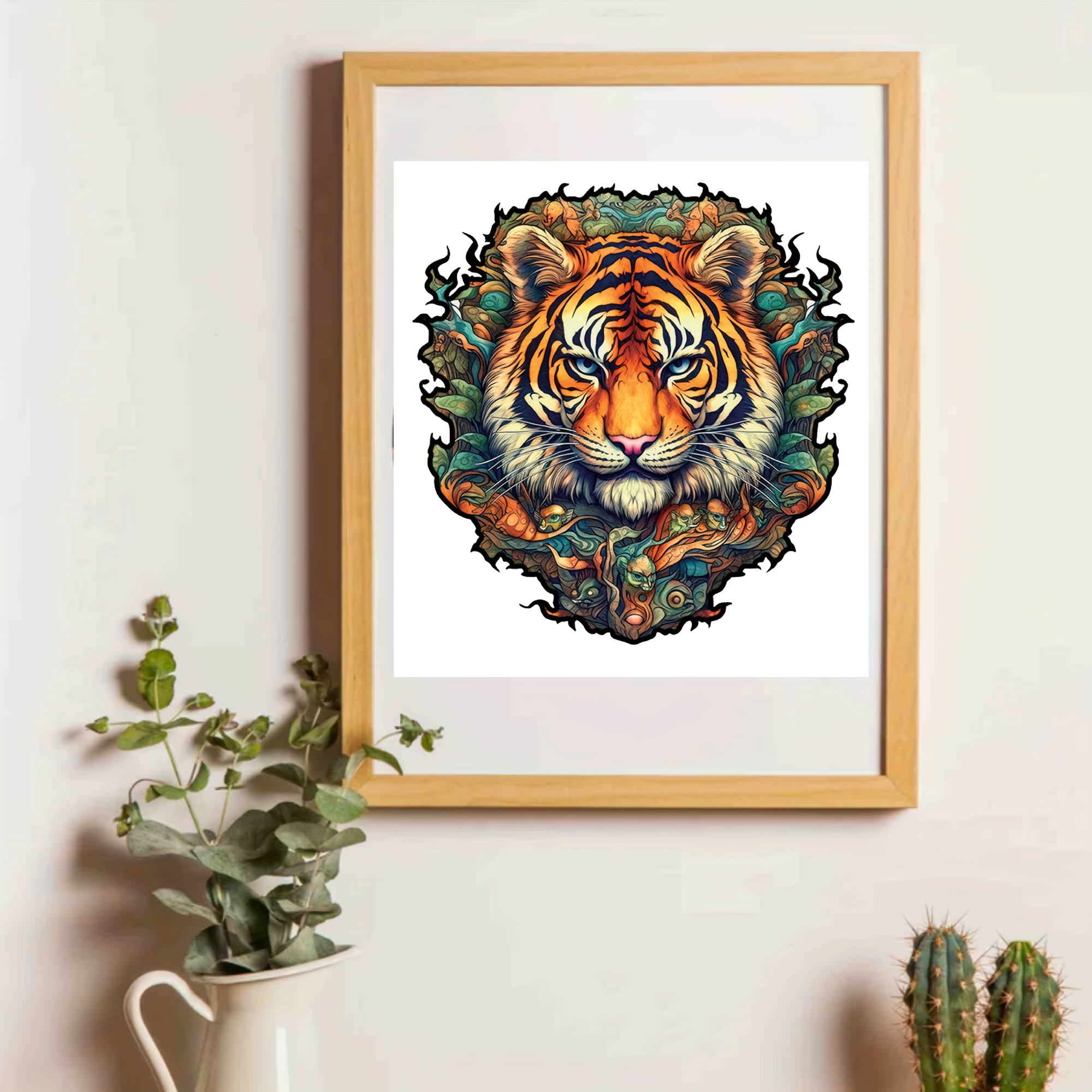 Tiger ‘King of the Jungle’ - Wooden Jigsaw Puzzle