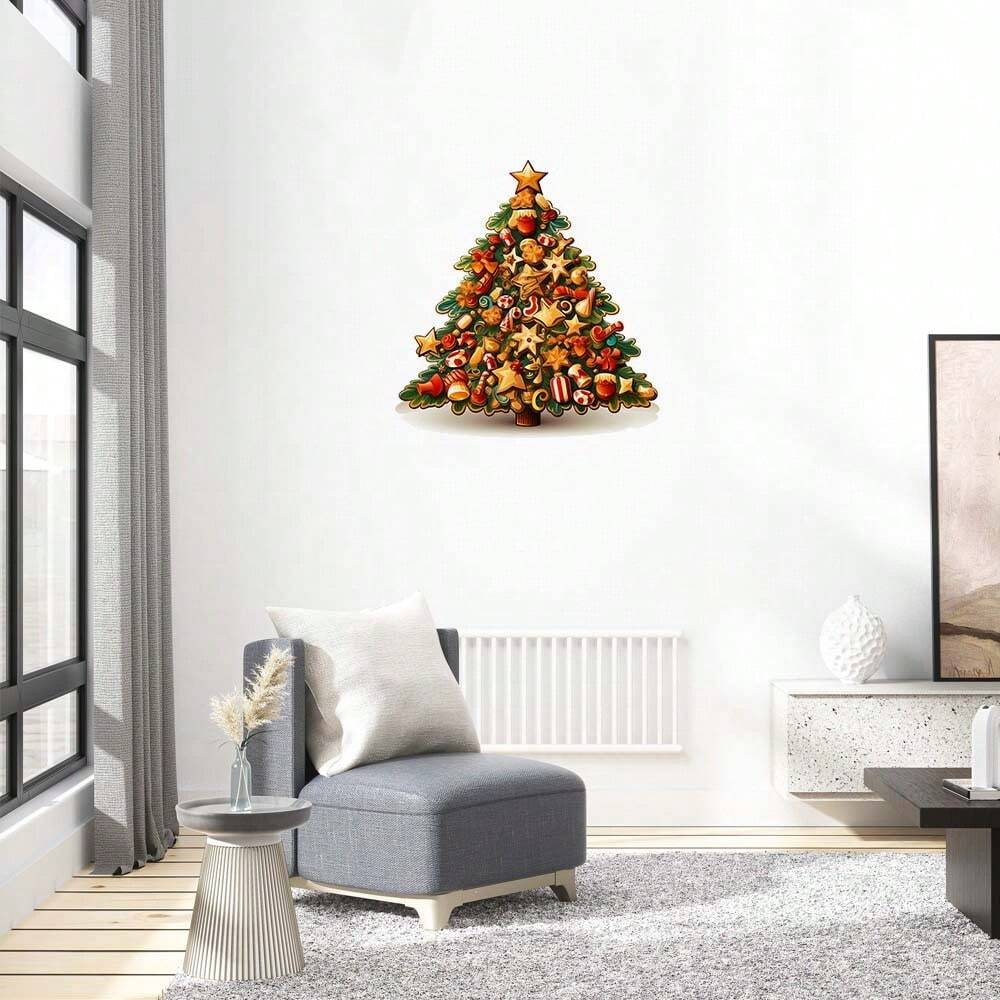 Christmas Tree Family Fun - Wooden Jigsaw Puzzles