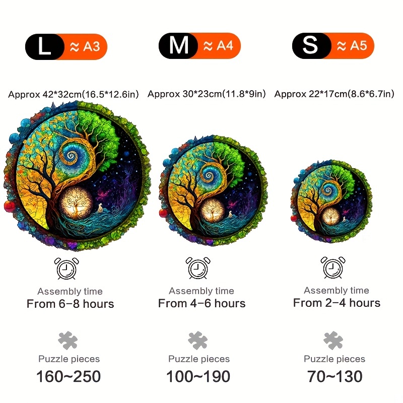 Starry Night God Tree - Jigsaw Puzzles