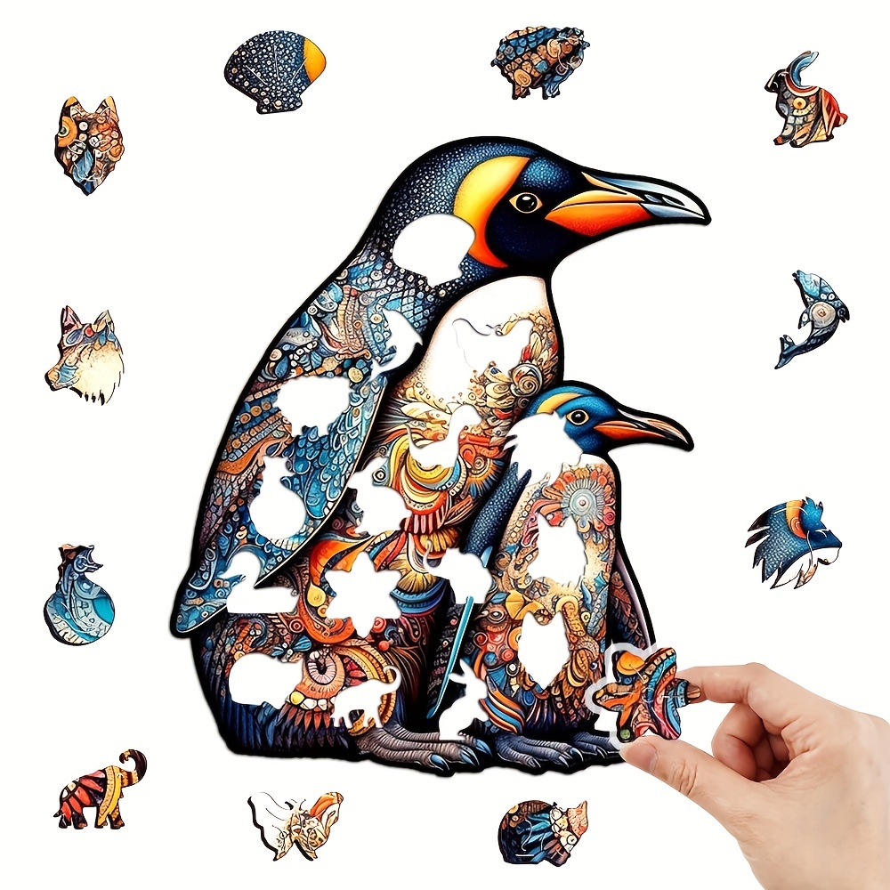 Penguin - Wooden Jigsaw Puzzles