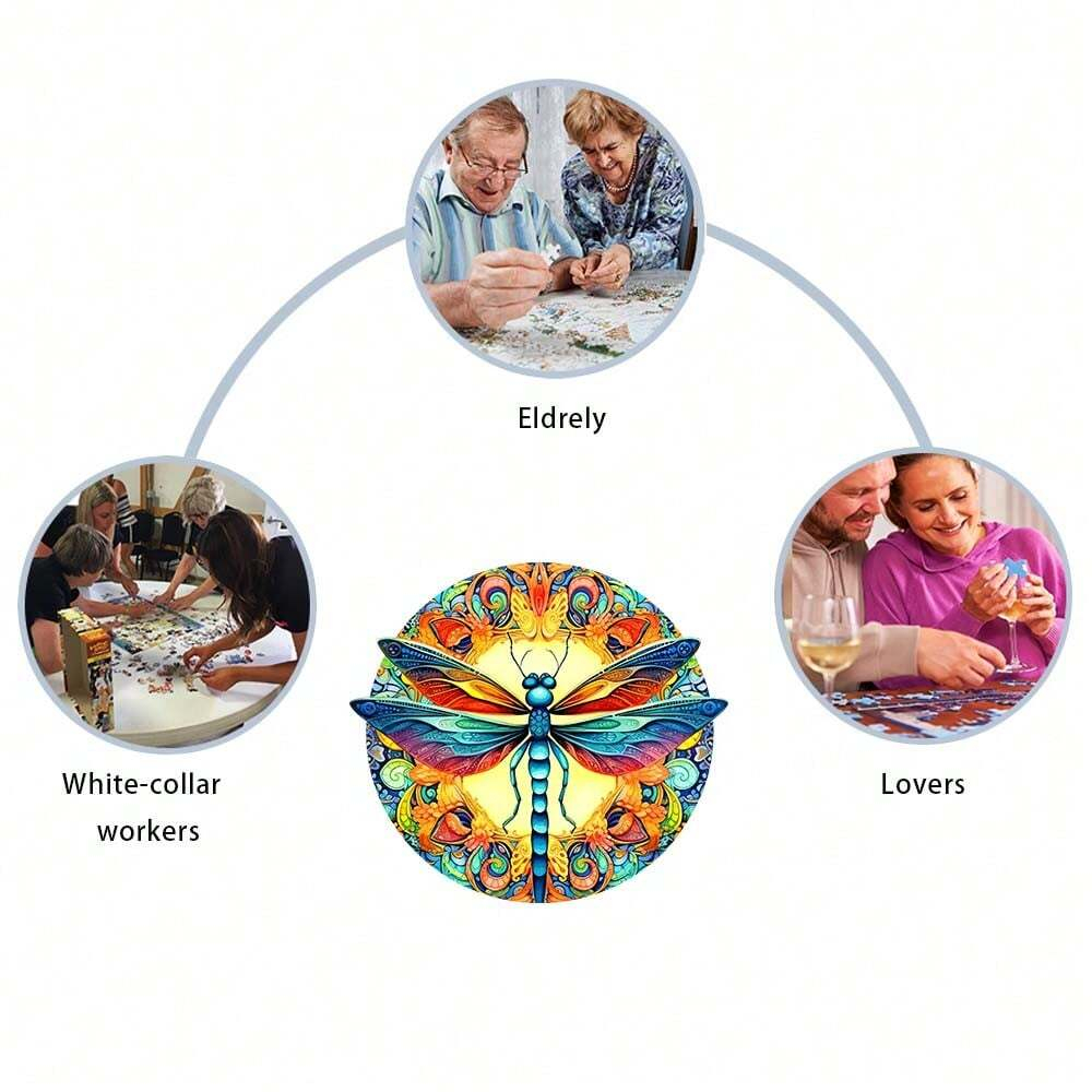 Dragonfly - Wooden Jigsaw Puzzles