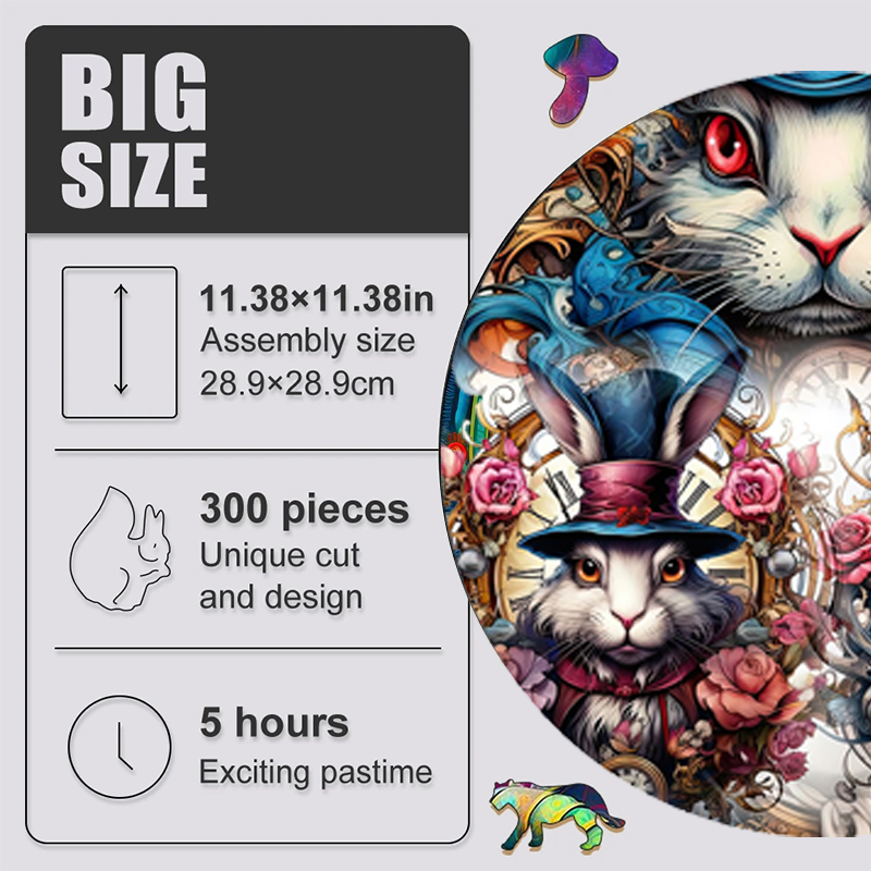 Celebrate Mysterious Easter - Wooden Jigsaw Puzzle