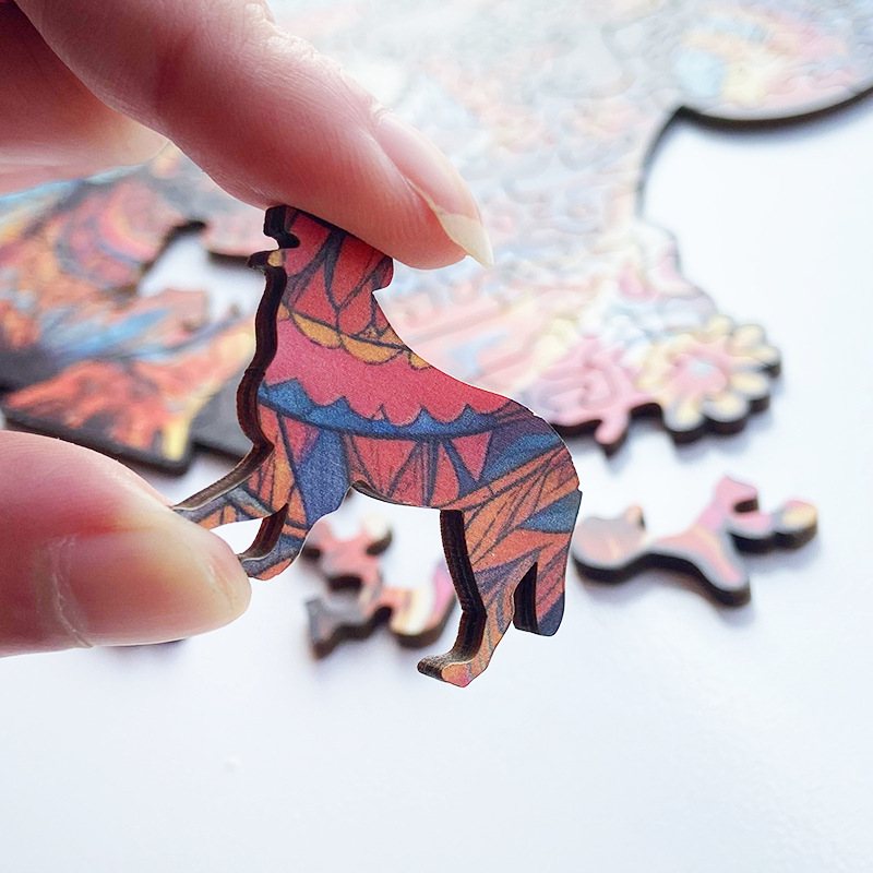 Two dogs - Wooden Jigsaw Puzzles