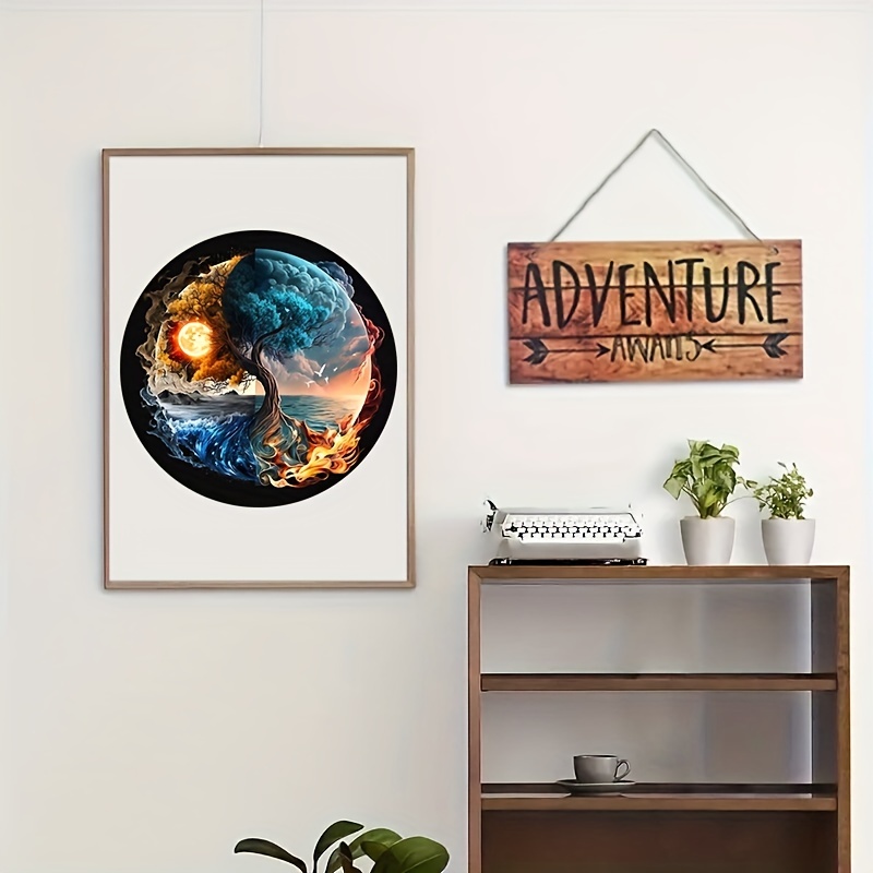 Yin-yang Tree - Wooden Jigsaw Puzzles