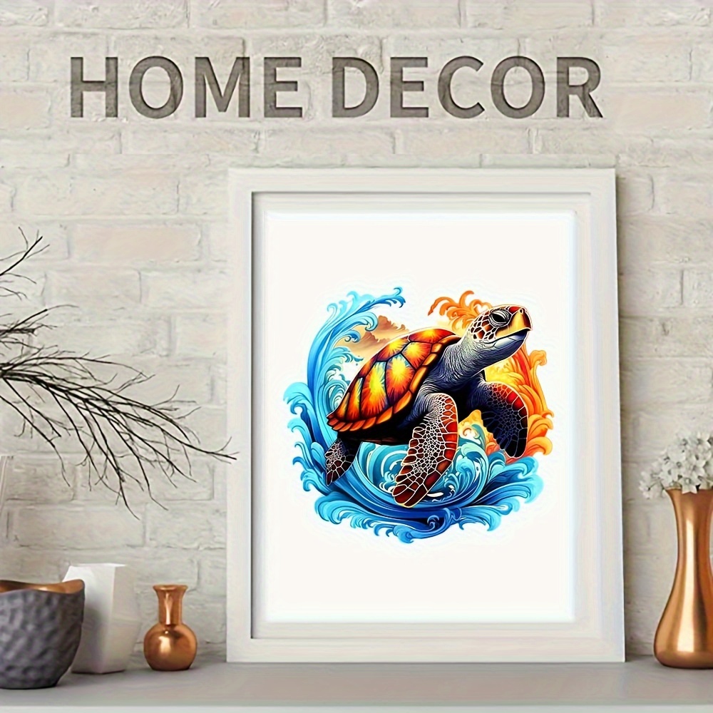 Colorful Turtle - Wooden Jigsaw Puzzles