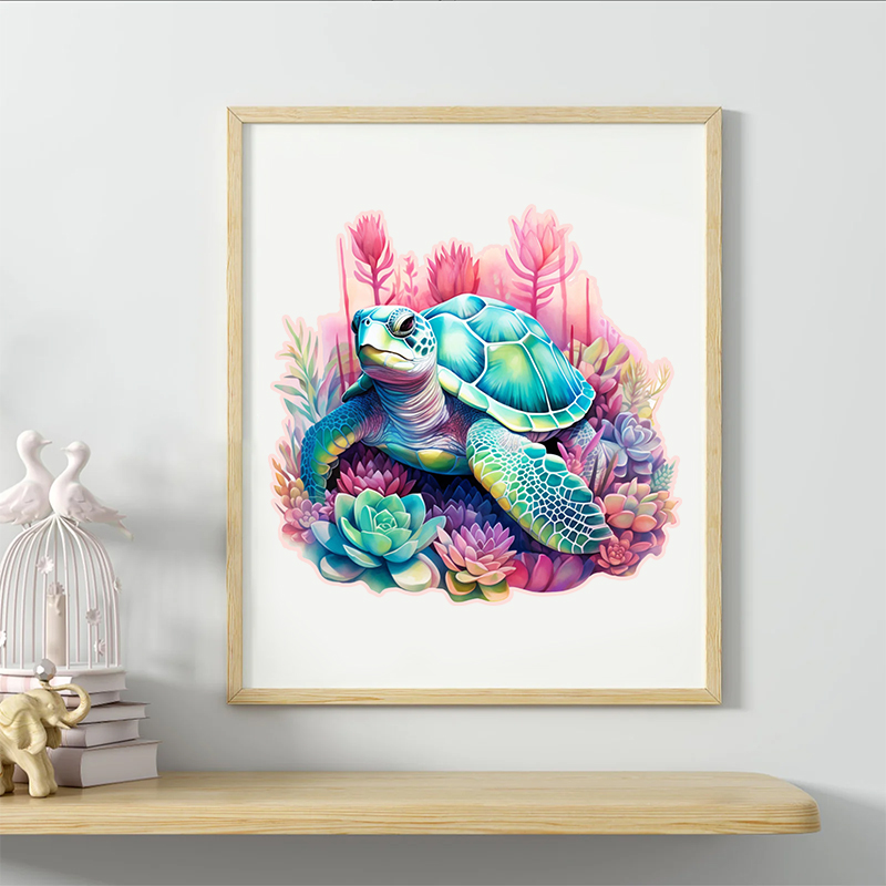 Rubbyoo turtle -1 Wooden Jigsaw Puzzle