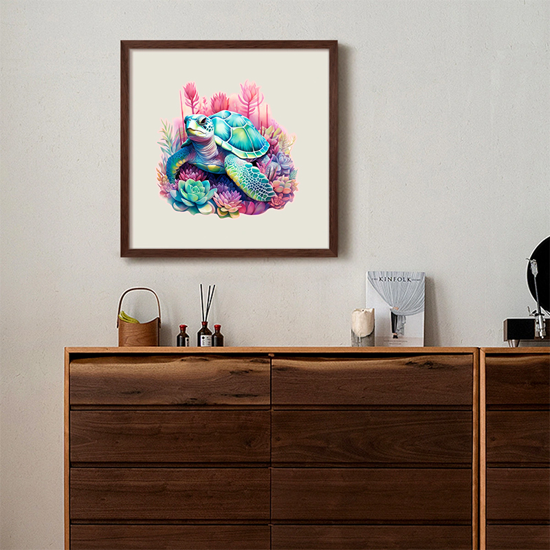 Rubbyoo turtle -1 Wooden Jigsaw Puzzle