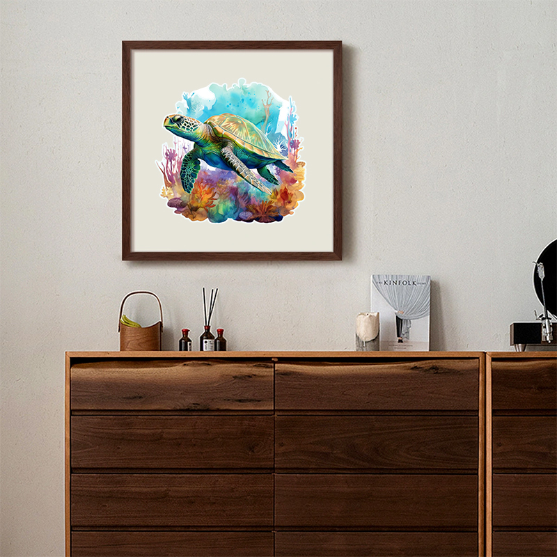 Rubbyoo turtle -3 Wooden Jigsaw Puzzle