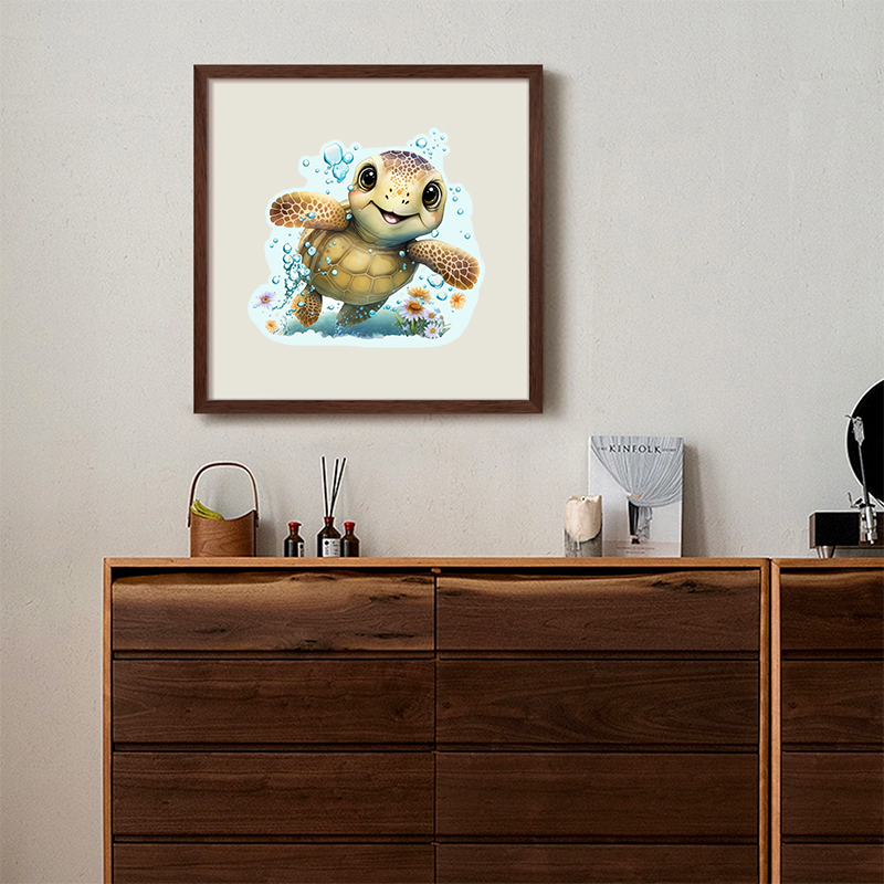 Rubbyoo bany turtle -2 Wooden Jigsaw Puzzle