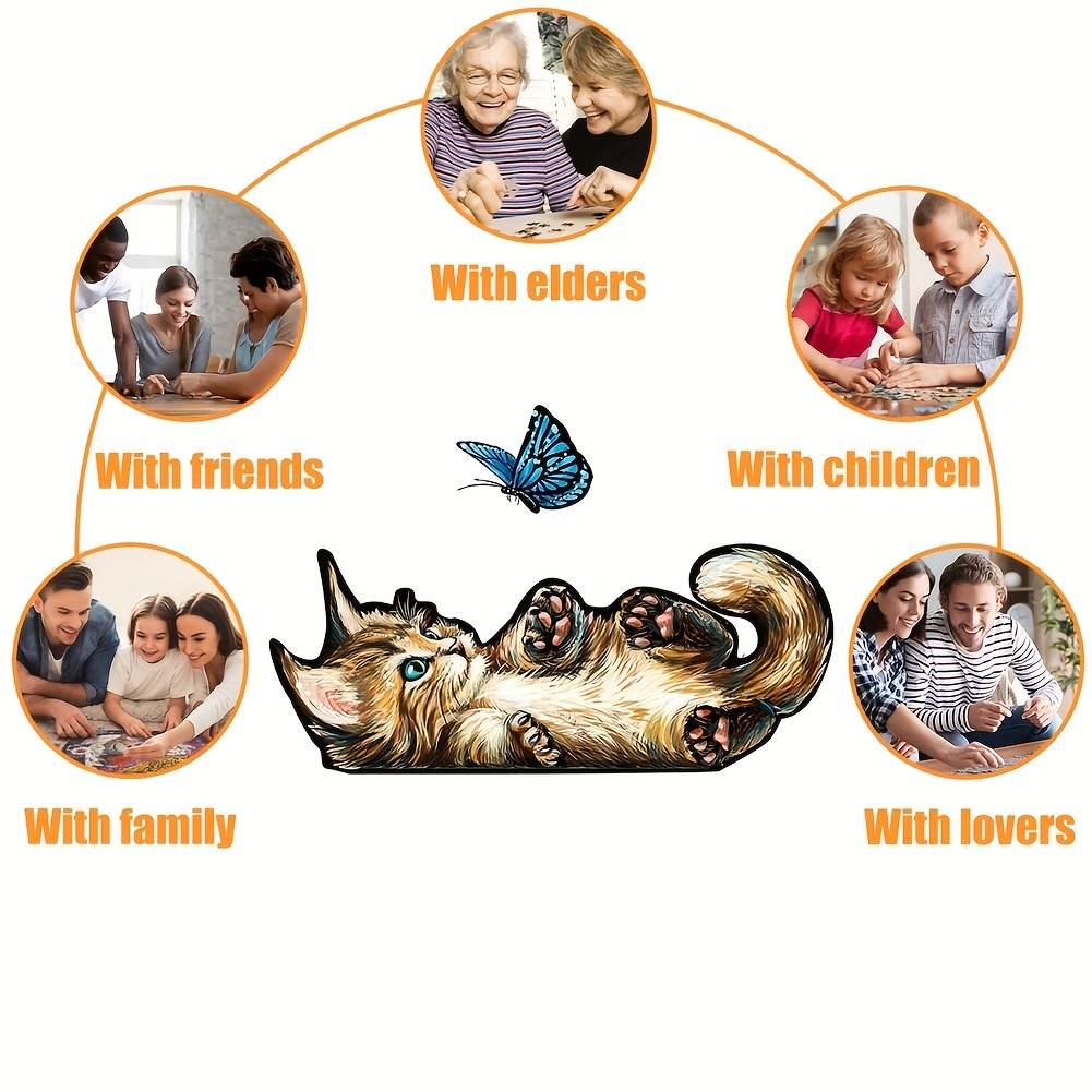 Baby Cat - Wooden Jigsaw Puzzle