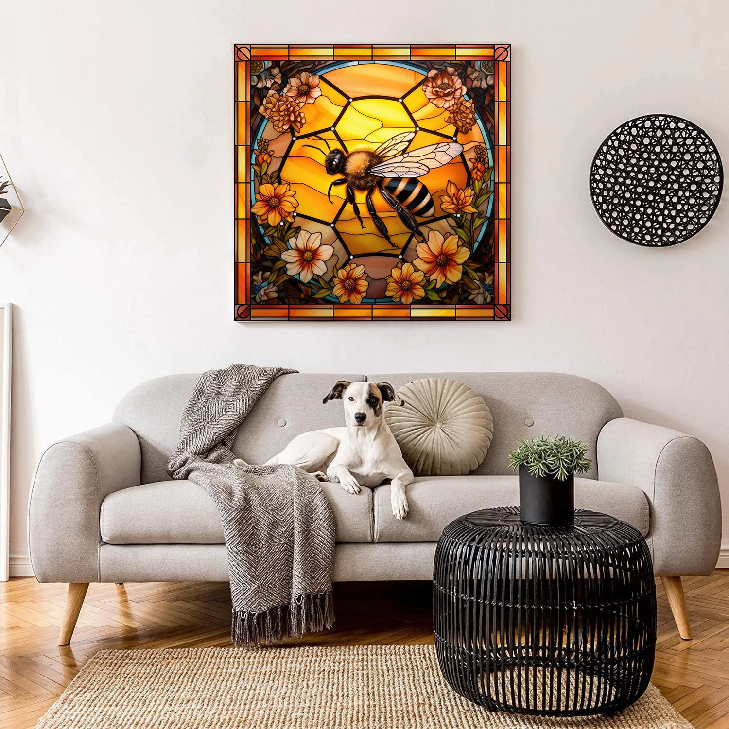 Garden Bee Sign -Wooden Jigsaw Puzzle