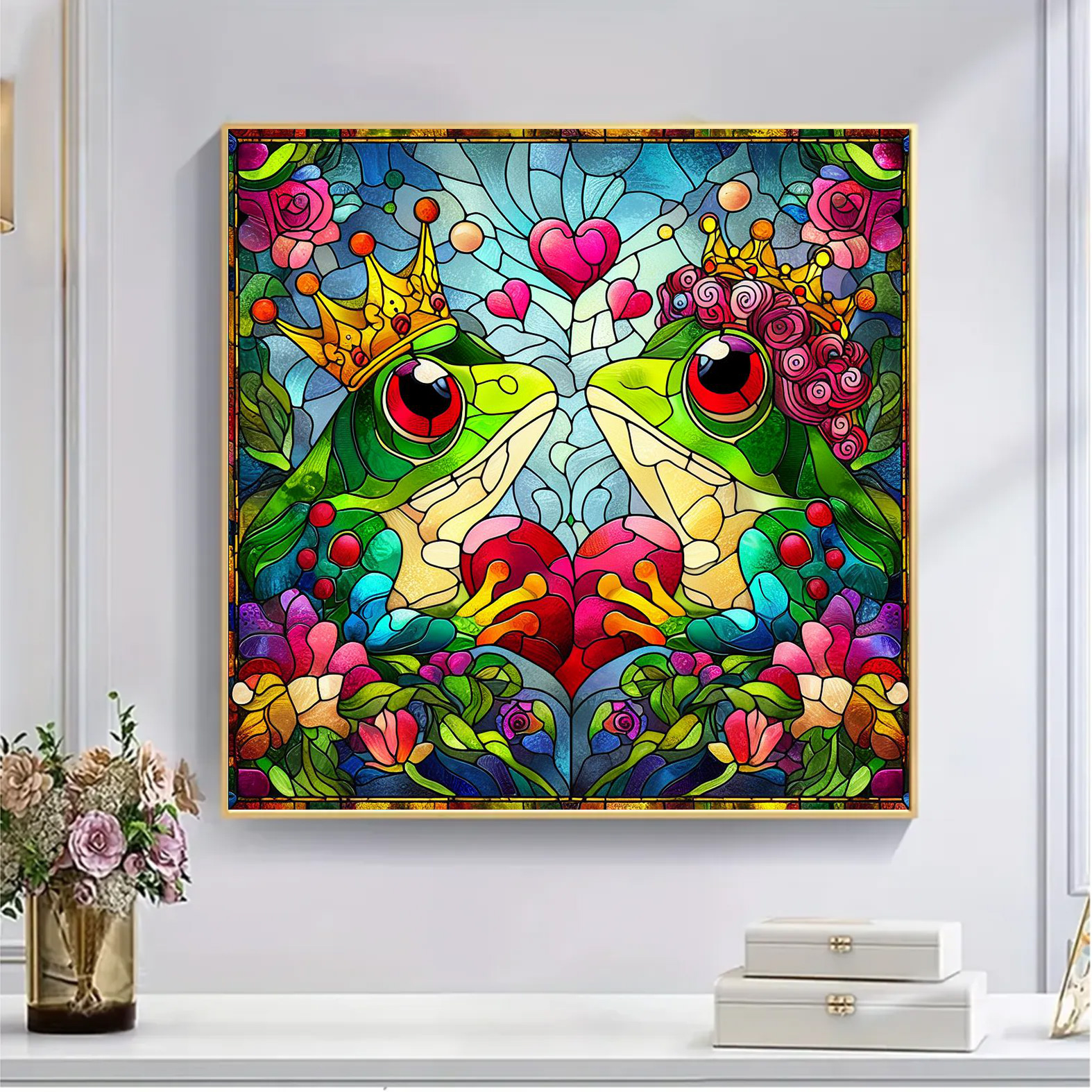 Frog Love - Wooden Jigsaw Puzzle