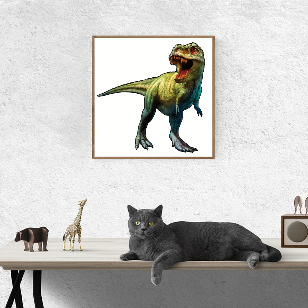 Green Dinosaur - Wooden Jigsaw Puzzle