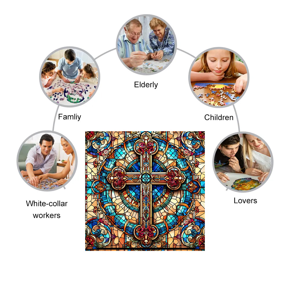 Cross Faith - Wooden Jigsaw Puzzle