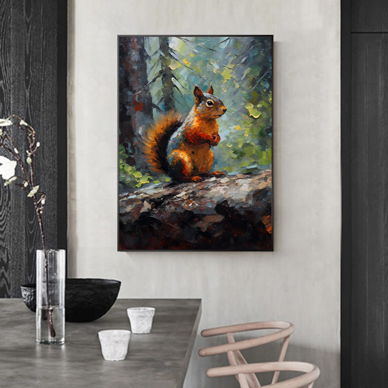 Rubbyoo Squirrel - Wooden Jigsaw Puzzle 