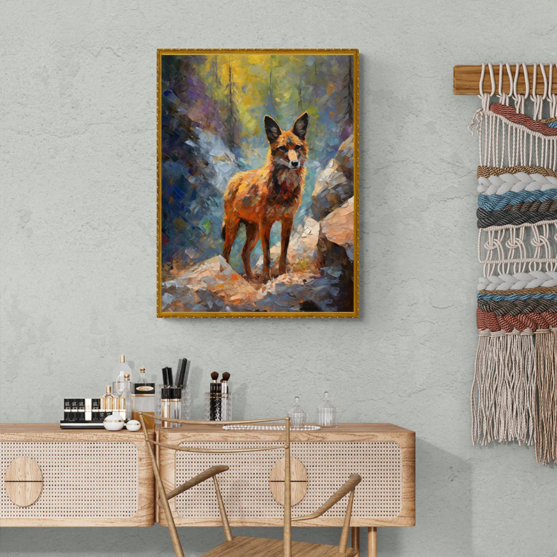 Rubbyoo Coyote's Perch in Yosemite - Wooden Jigsaw Puzzle 