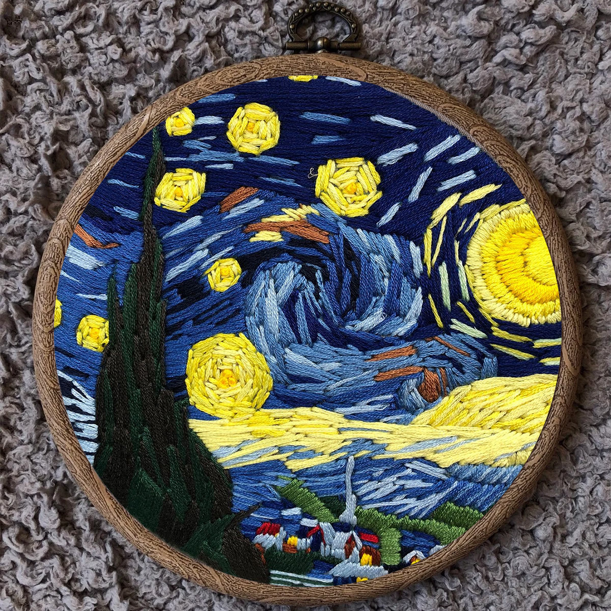 Rubbyoo Embroidery Kit - Starry Sky - image 10