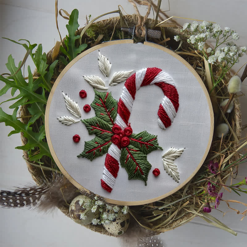 Rubbyoo Embroidery Kit - Candy Cane - image 9