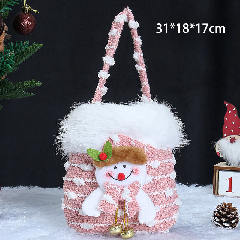 Rubbyoo Holiday Candy Bags - Xmas Holiday Presents | Lovely Gift For Her | Perfect For Festive Party  - Snowman - image 3