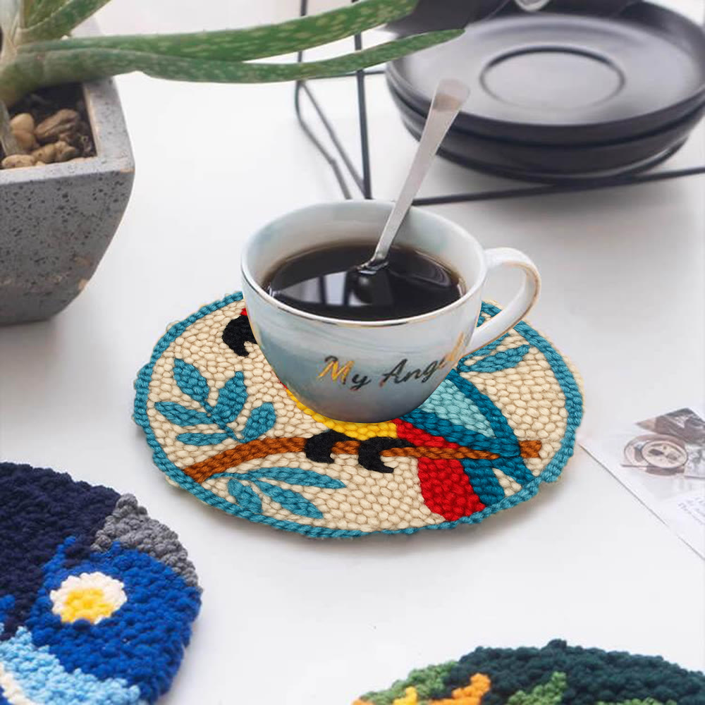 Parrot Tropical Punch Needle Kit - Geeky Decor Must-have | Fantasy Enthusiast Craft - image 8