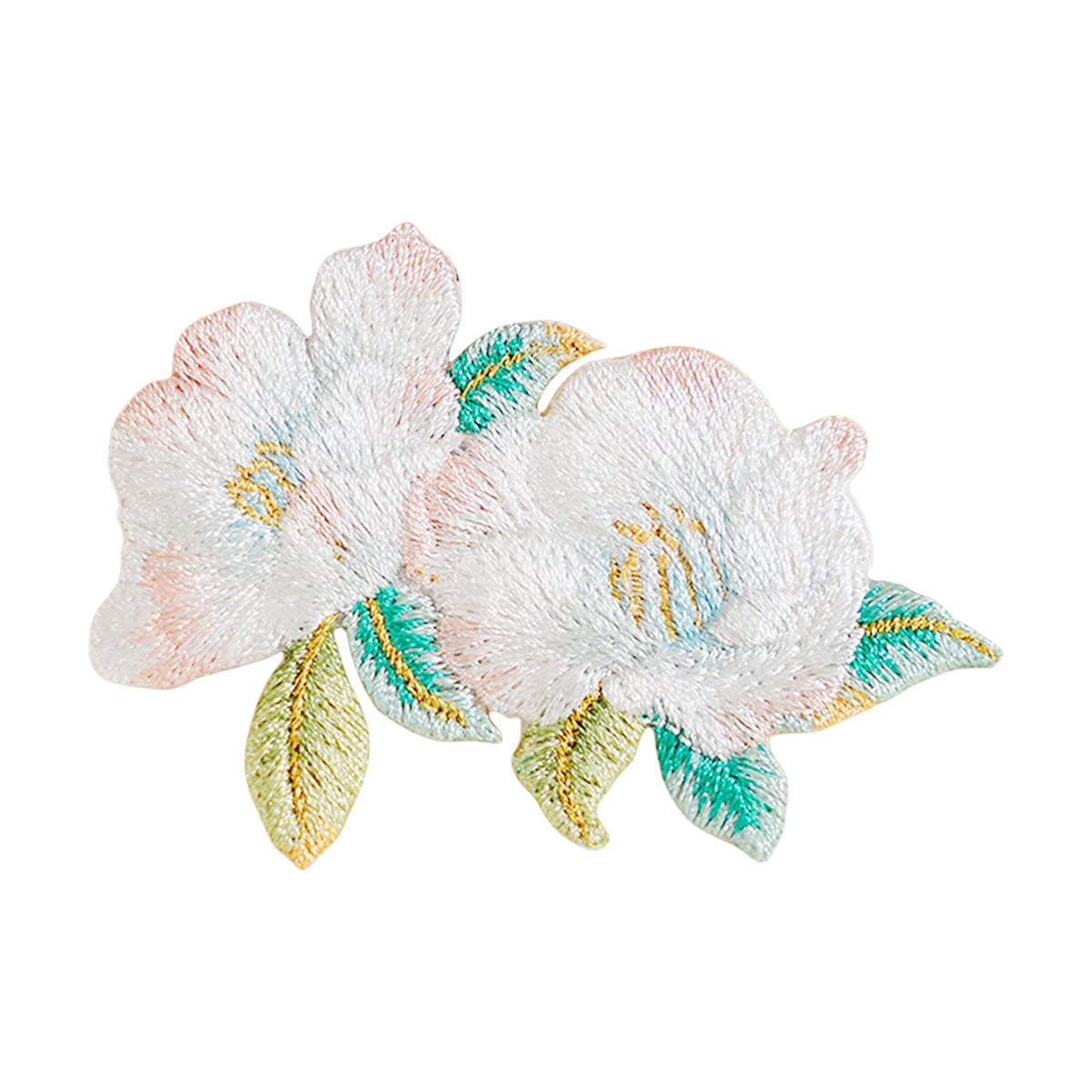 Rubbyoo Flowers And Animals Embroidered Patch - Floral Embroidery Applique | Diy Clothing Accessories - Flower A - image 5
