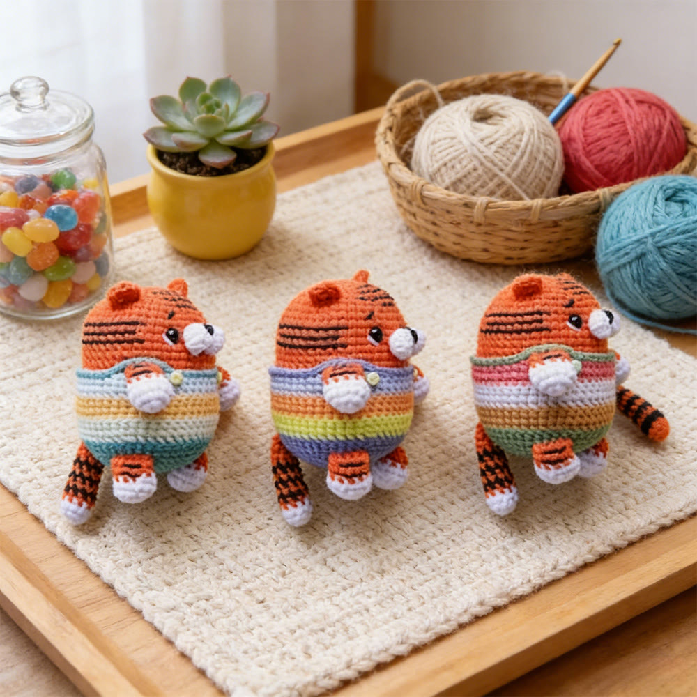 Diy Handmade Tiger Crochet Kit - Lovely Animal Craft | Nice Handmade Gift For Friend - image 5