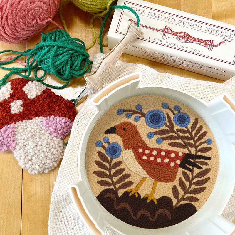 Little Turtledove Punch Needle Kit - Unique Bird Art | Perfect Craft For Beginner - image 10