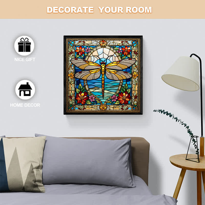 Garden Dragonfly -2 Wooden Jigsaw Puzzle