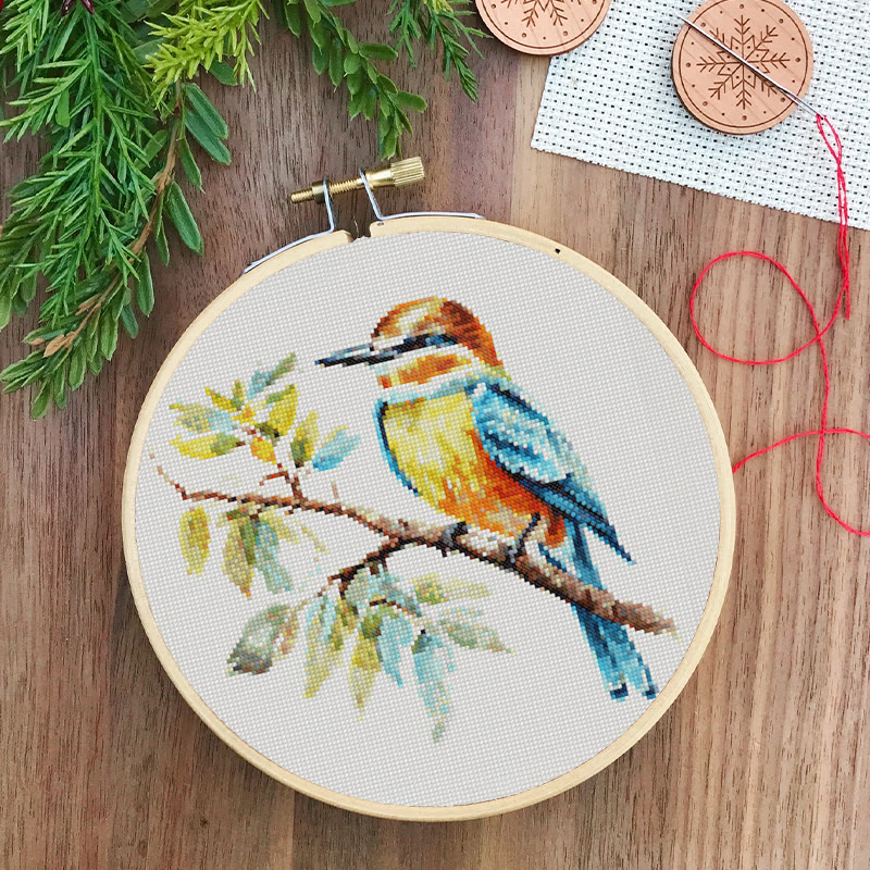  Cross Stitch Kit - Charming Bird | Unique Birthday Gifts For Animal Enthusiasts |  Needle Craft For Beginner  - image 5