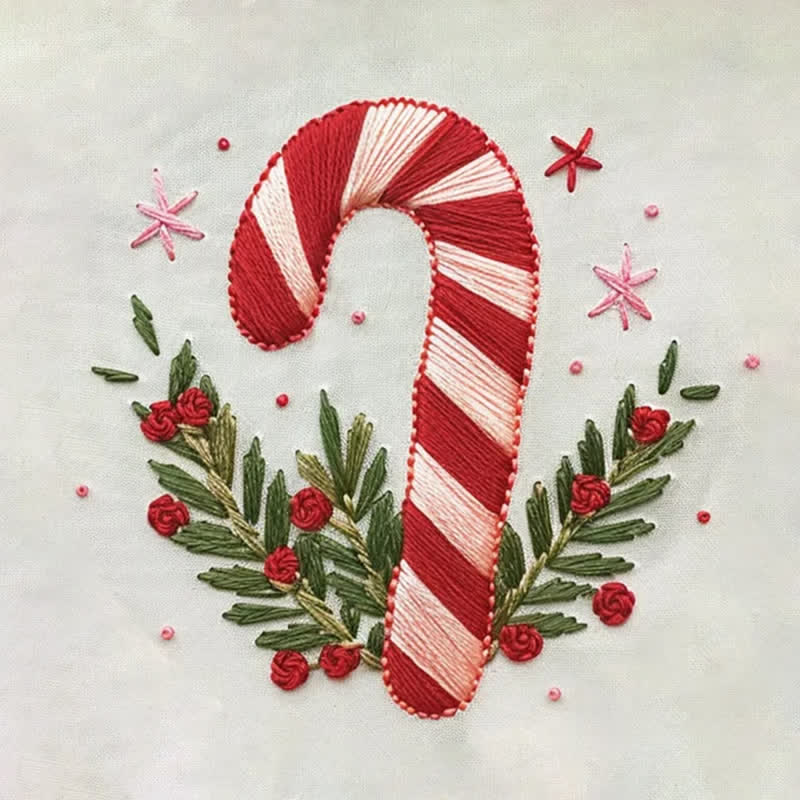Rubbyoo Embroidery Kit - Candy Cane - image 9