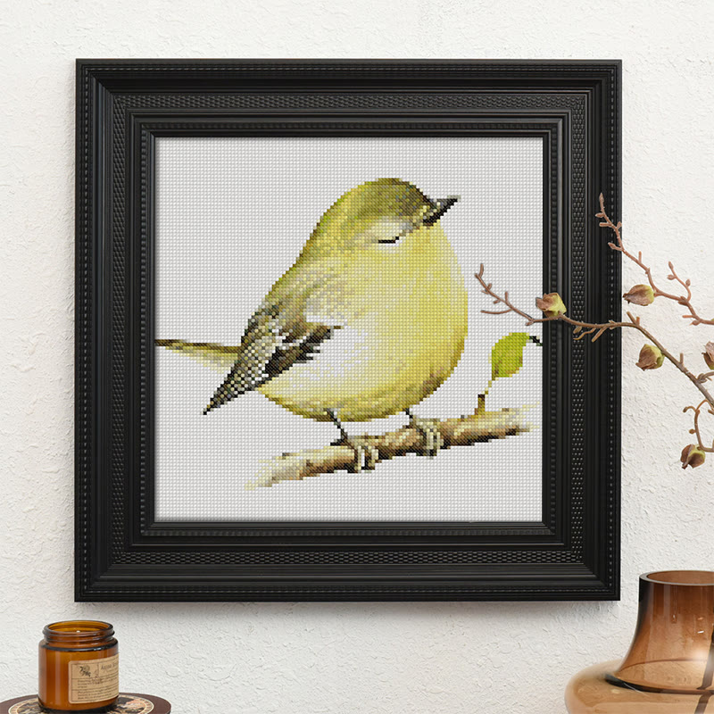  Cross Stitch Kit - Vireo Bird | Handicraft For Bird Lovers | Needle Artwork For Starter - image 10