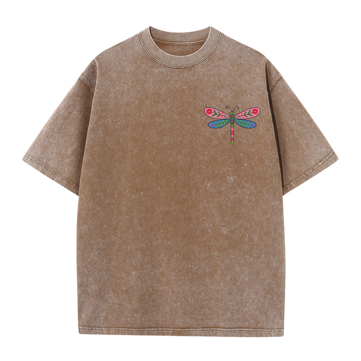 Rubbyoo We All Flit Above The Soft Water Double Sided Unisex Washed T-shirt - image 18