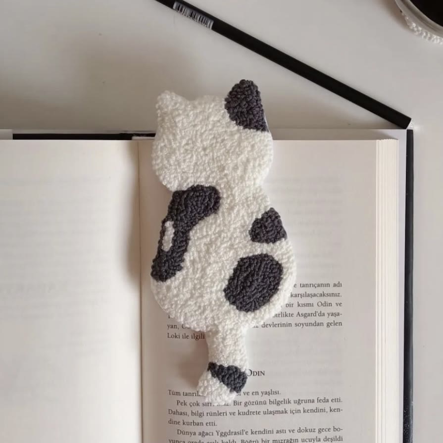 Punch Needle Cat Series Coaster Kits - Cat Lovers Birthday Gift | Diy Fridge Magnets | Perfect For Home Decor - I  - image 7