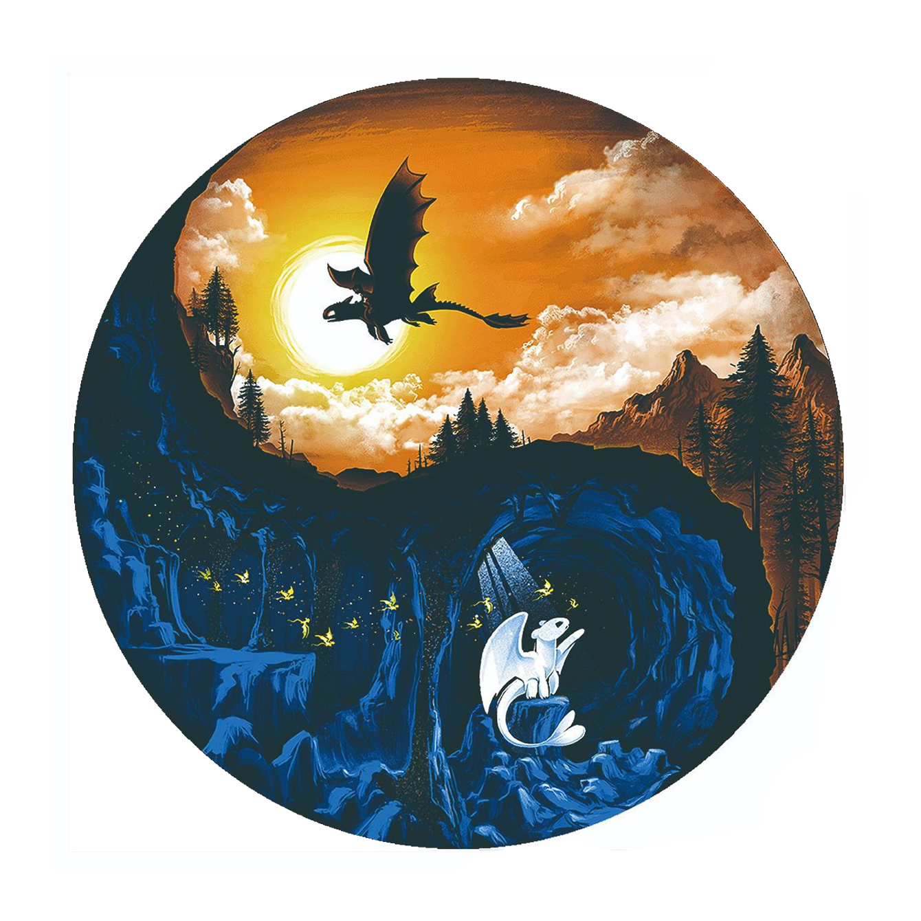 Yin Yang | Two Worlds - Wooden Jigsaw Puzzles