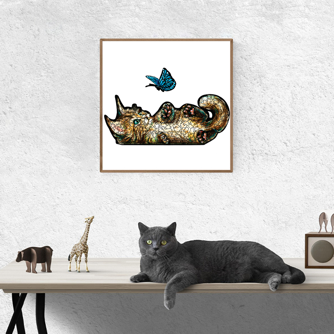 Baby Cat - Wooden Jigsaw Puzzle