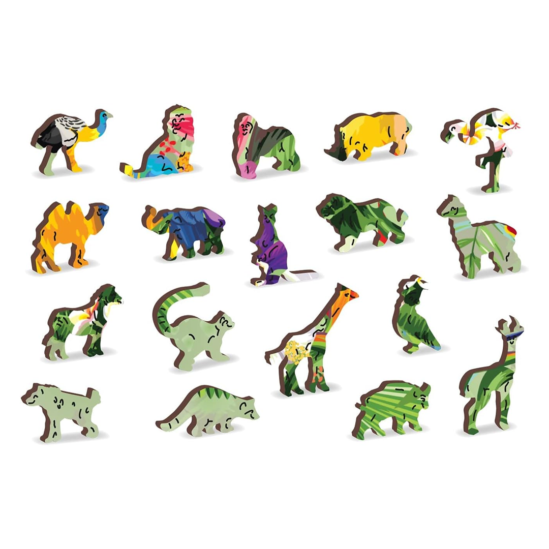 BUNNY HOLLOW - Wooden Jigsaw Puzzles