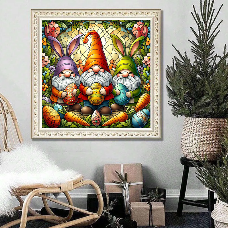 Easter Day Gnome - Wooden Jigsaw Puzzle