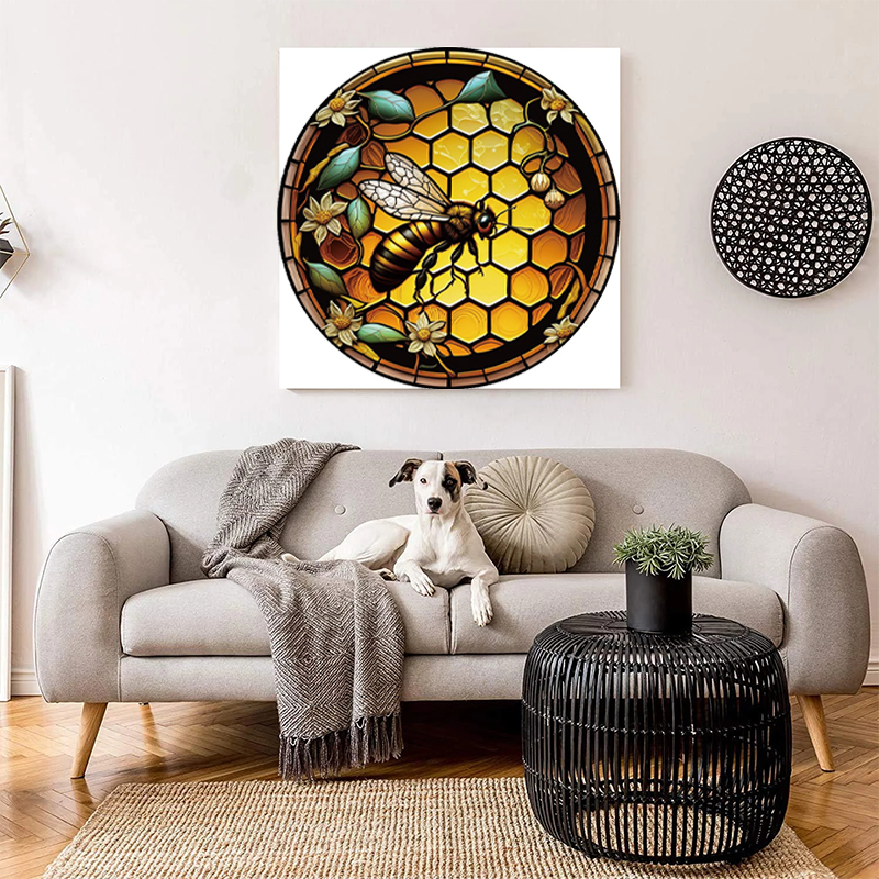 Window With Bee - Wooden Jigsaw Puzzle