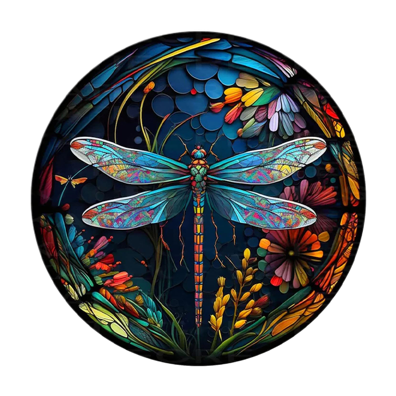 Garden Dragonfly - Wooden Jigsaw Puzzle