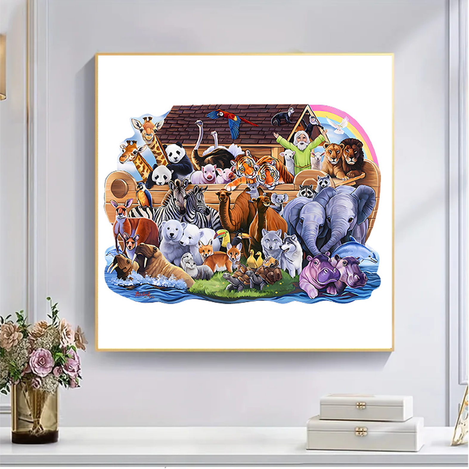 Noah's Ark - Wooden Jigsaw Puzzles