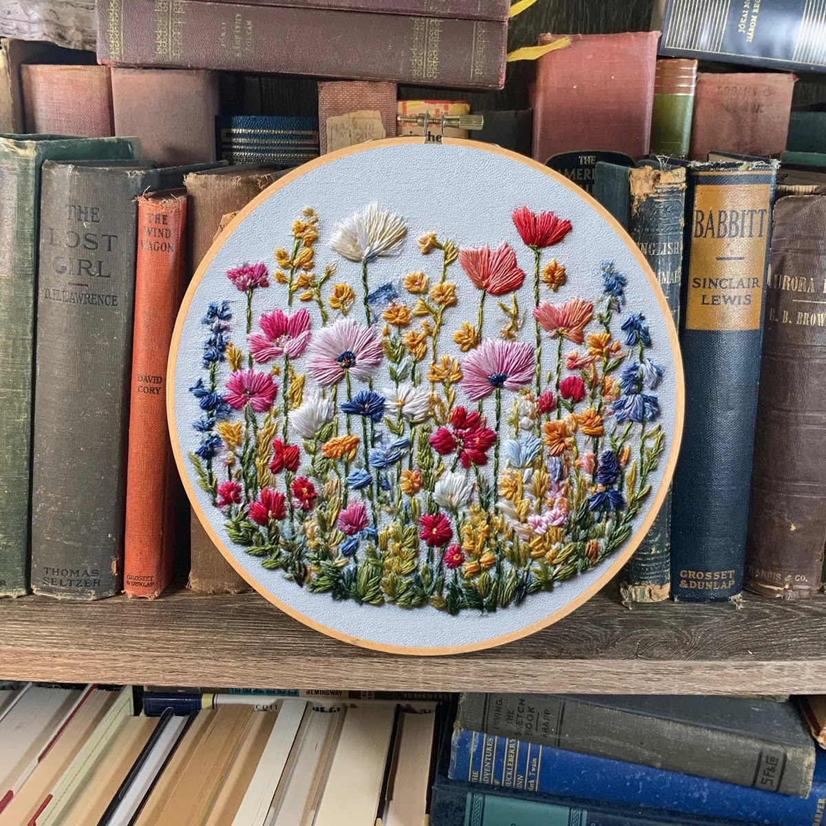 Rubbyoo Embroidery Kit - Beautiful Wildflower | Nice Room Decoration | Beginner Hoop Art - image 8