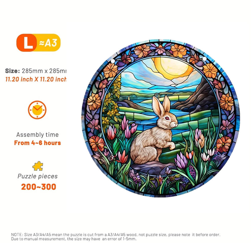 Easter Sign - Wooden Jigsaw Puzzle