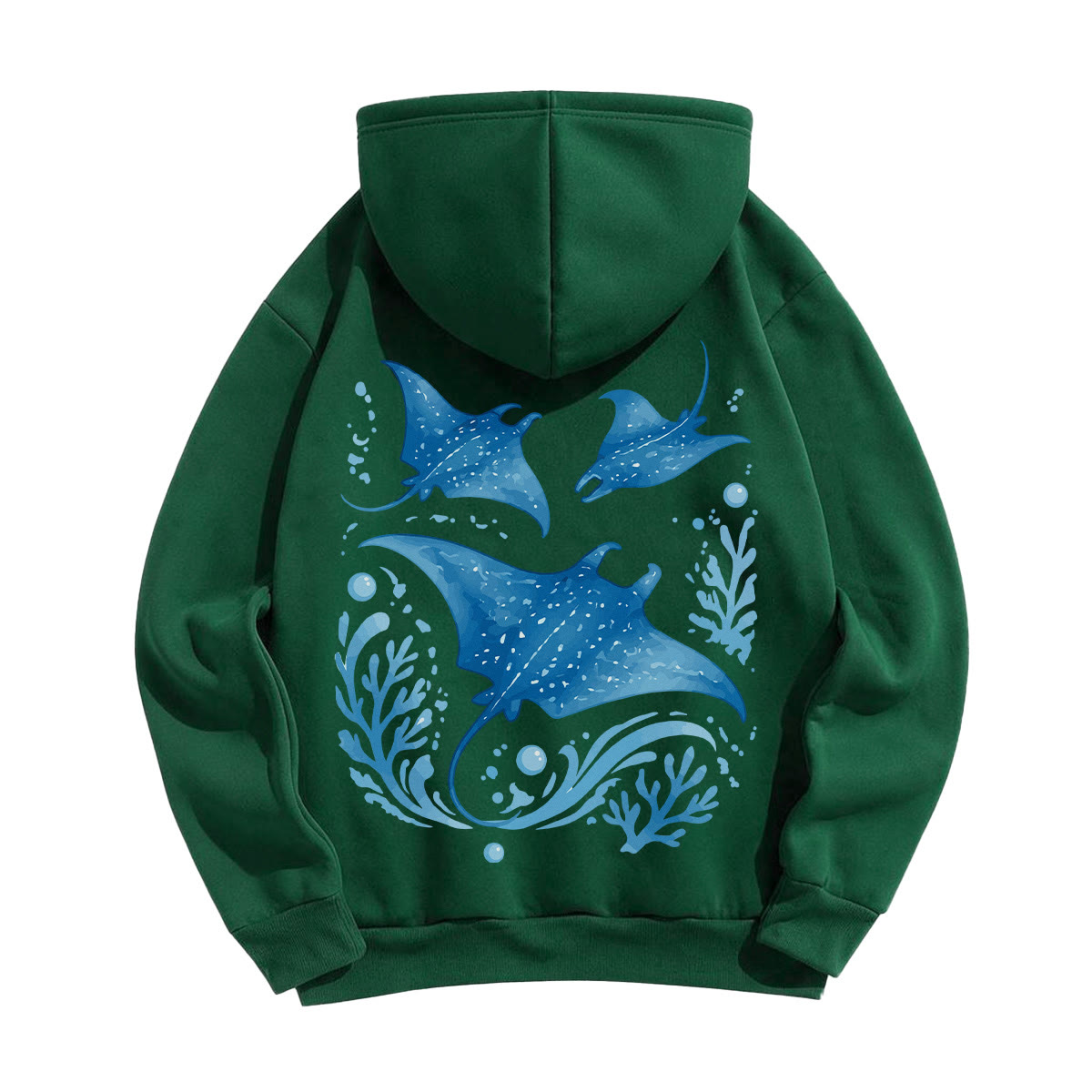 Rubbyoo Ocean Devil Fish Unisex Hoodie - image 20
